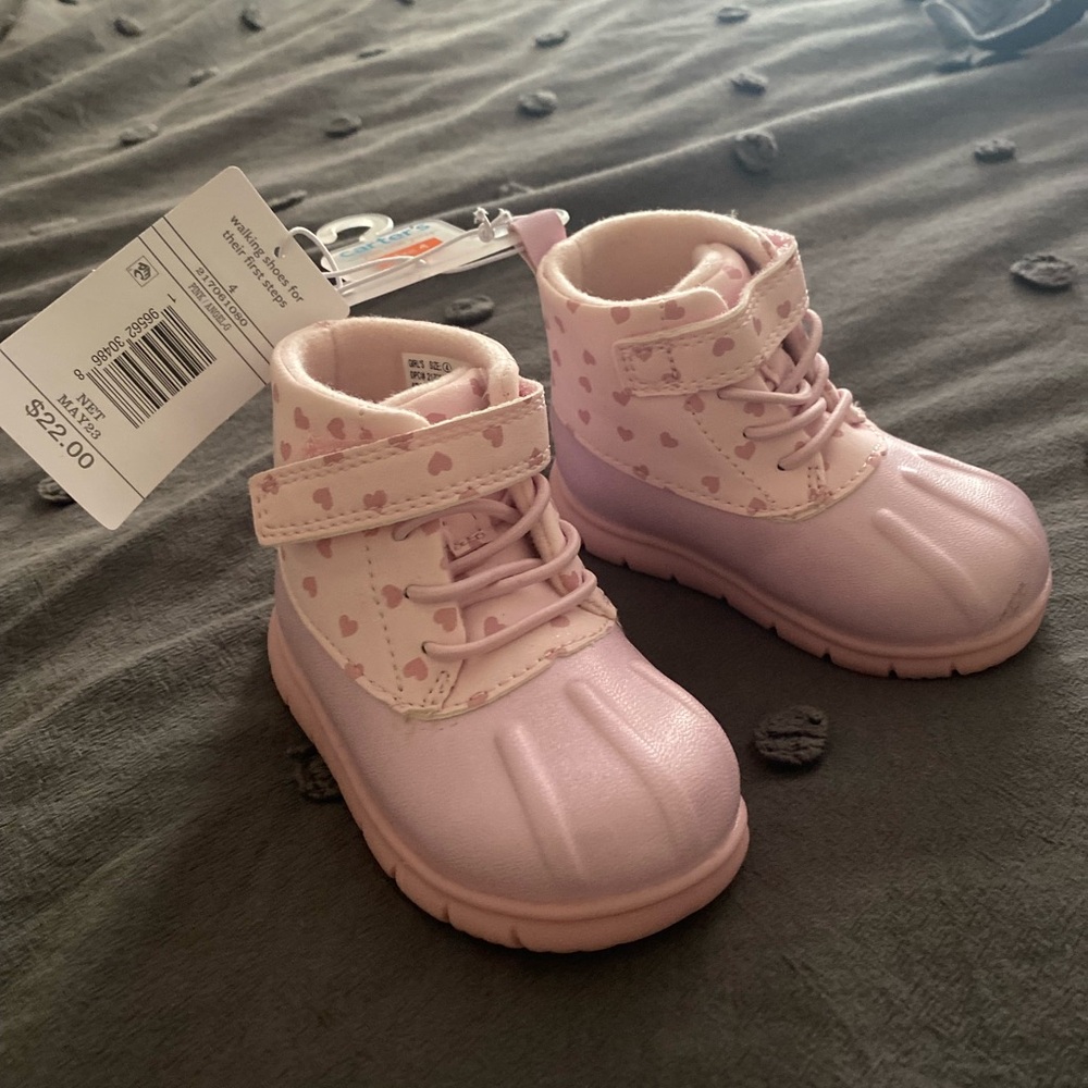 NWT Carter's Pink Boots